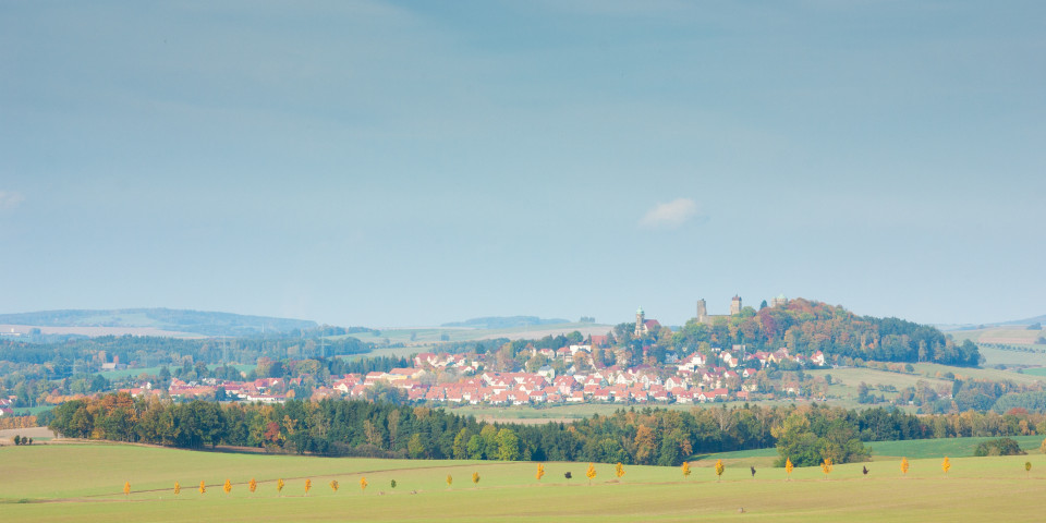 Blick auf Stolpen