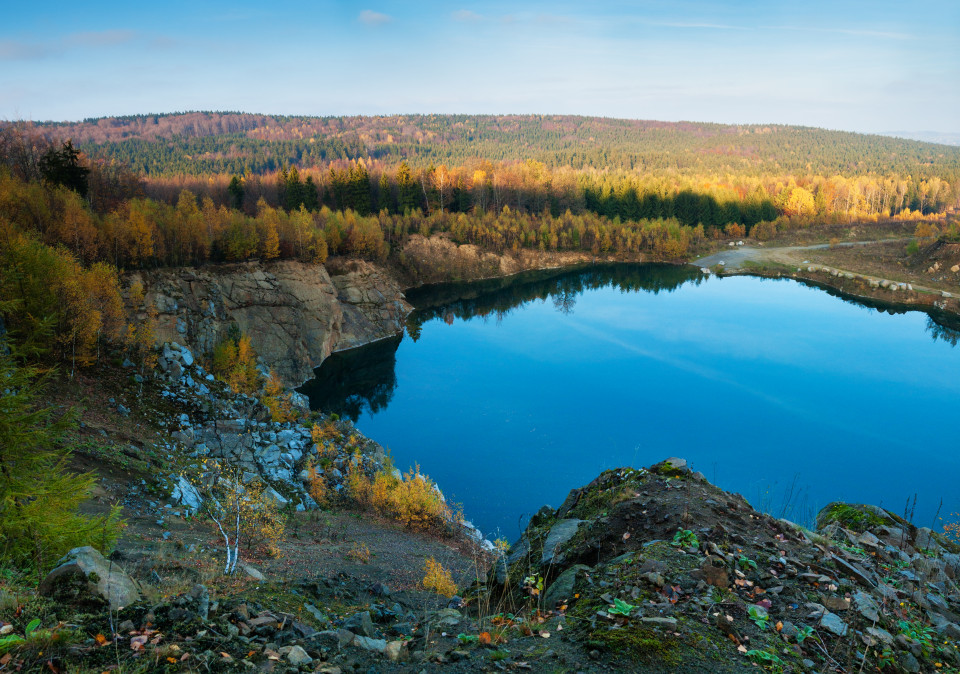 Ehemaliger Steinbruch am Angstberg