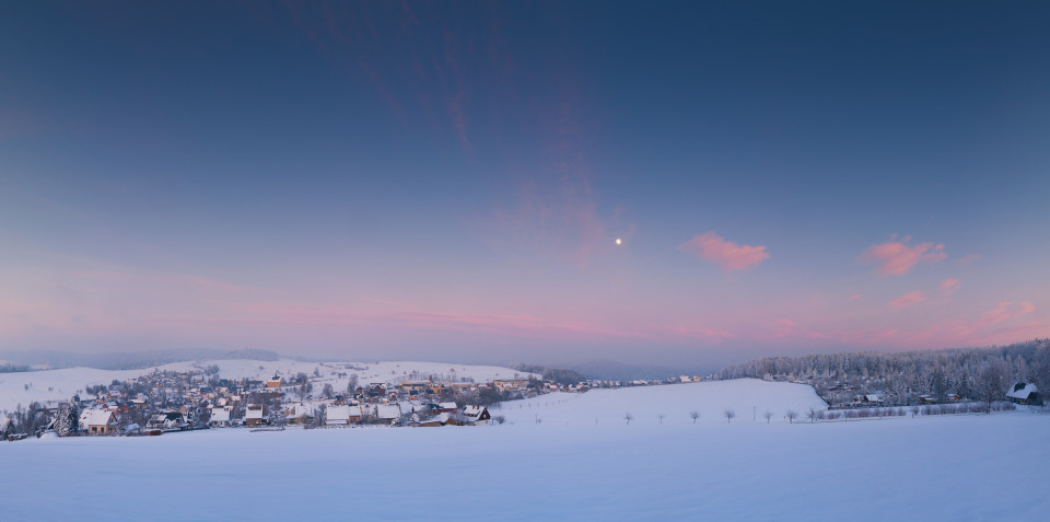 Winter-Panorama Hinterhermsdorf