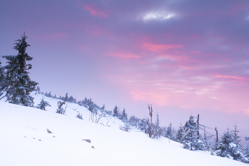 Abend auf dem Kahleberg