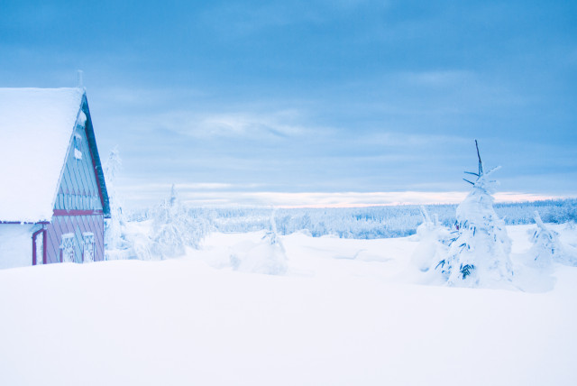 Winter in Cínovec