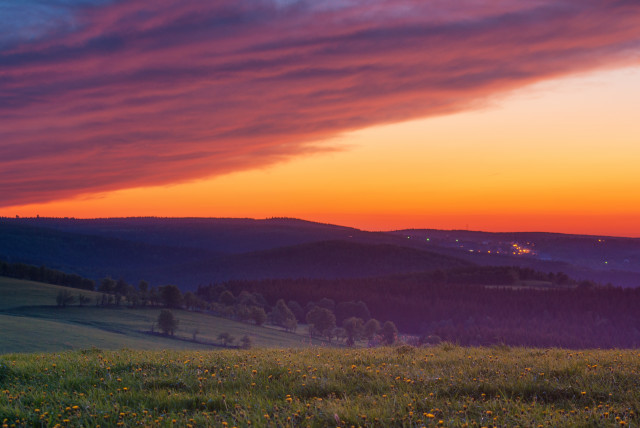 Abenddämmerung, Traugotthöhe