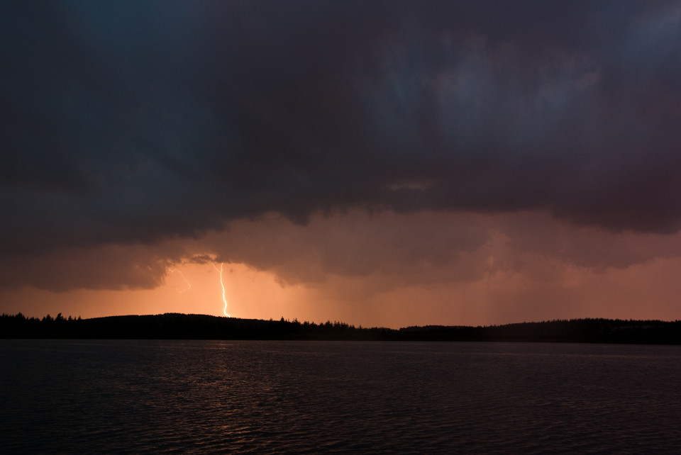 Gewitter über dem Großen Galgenteich