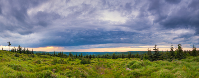 Wolken über dem Pramenáč