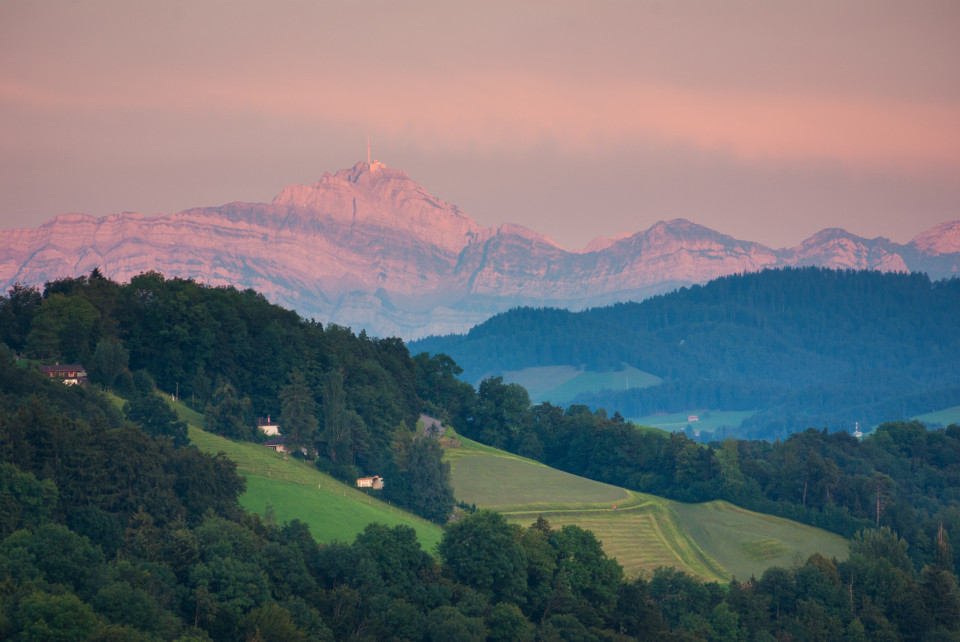 Blick zum Säntis