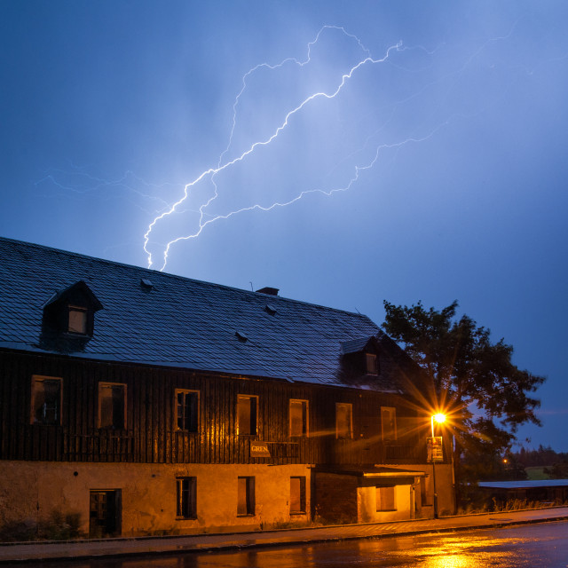 Gewitter in Zinnwald