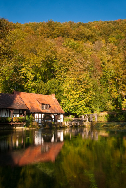 Blautopf mit Hammerschmiede