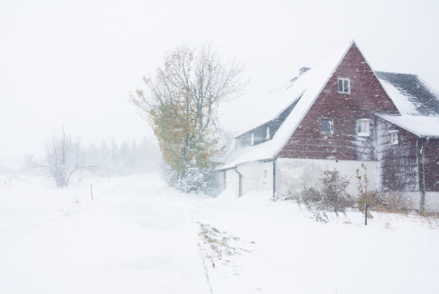 Früher Wintereinbruch, Zinnwald-Georgenfeld