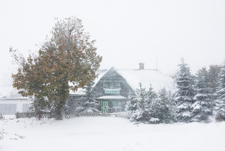 Früher Wintereinbruch, Zinnwald-Georgenfeld