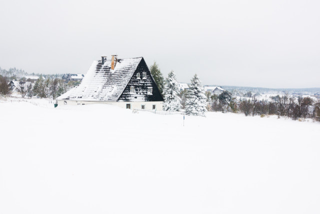 Früher Wintereinbruch, Zinnwald-Georgenfeld