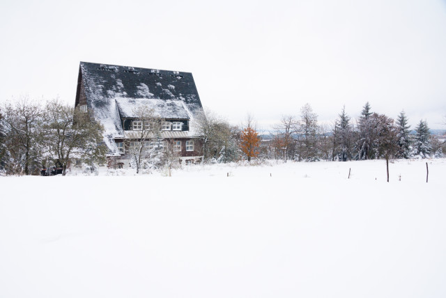 Früher Wintereinbruch, Zinnwald-Georgenfeld