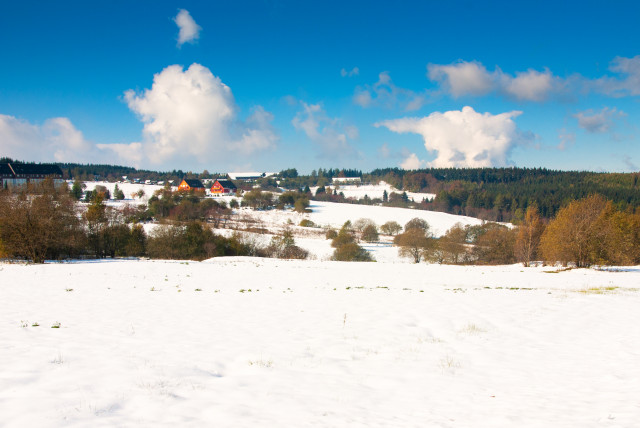 Tauwetter nach dem ersten Schnee, Altenberg