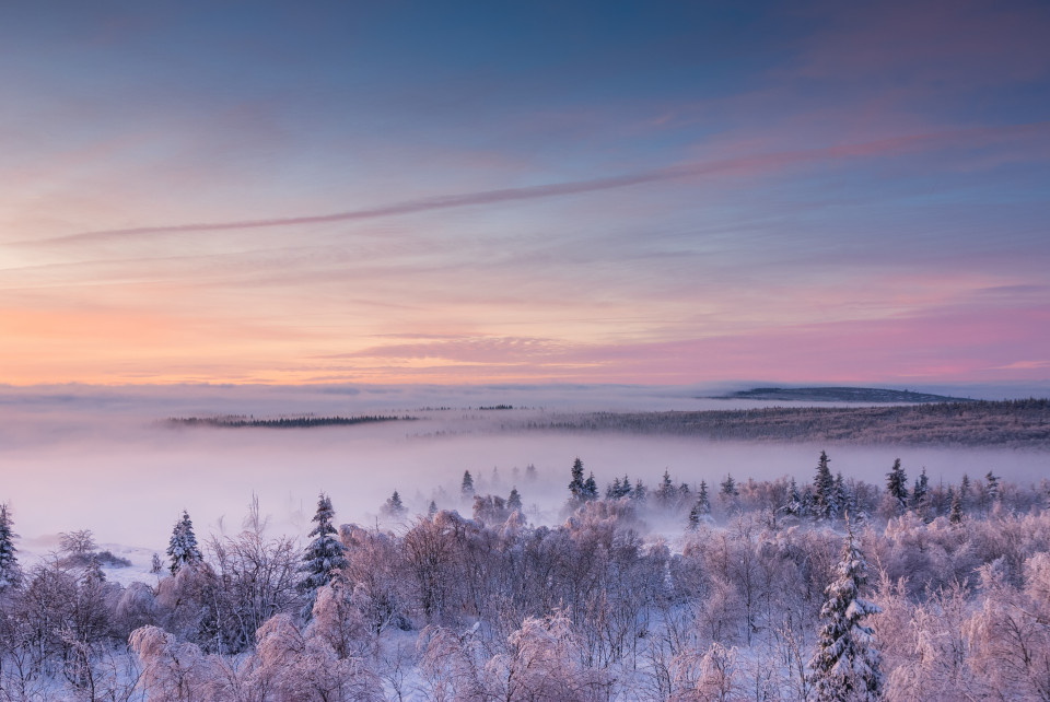 Wintermorgen am Kleinen Lugstein