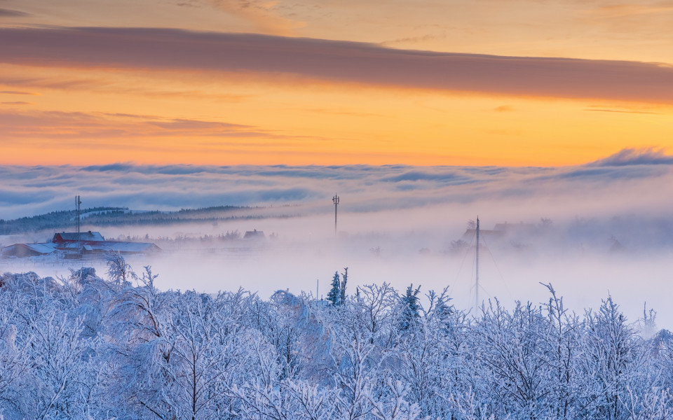 Wintermorgen am Kleinen Lugstein