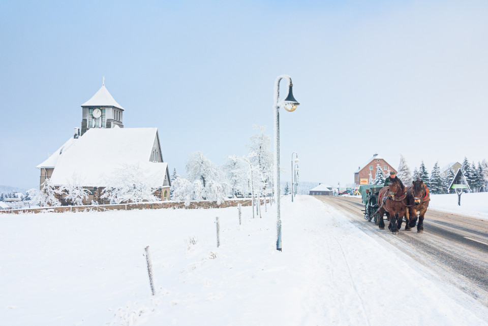 Winter in Zinnwald