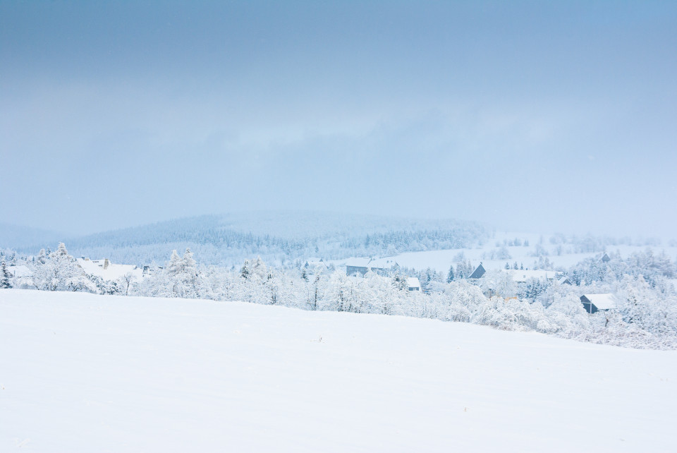 Winter in Zinnwald