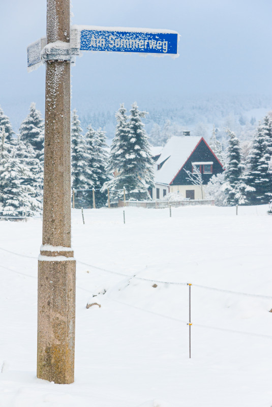 Winter am Sommerweg