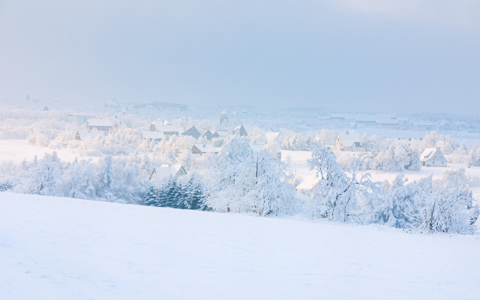 Winter in Zinnwald-Georgenfeld