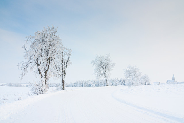 Winterlandschaft bei Fürstenau