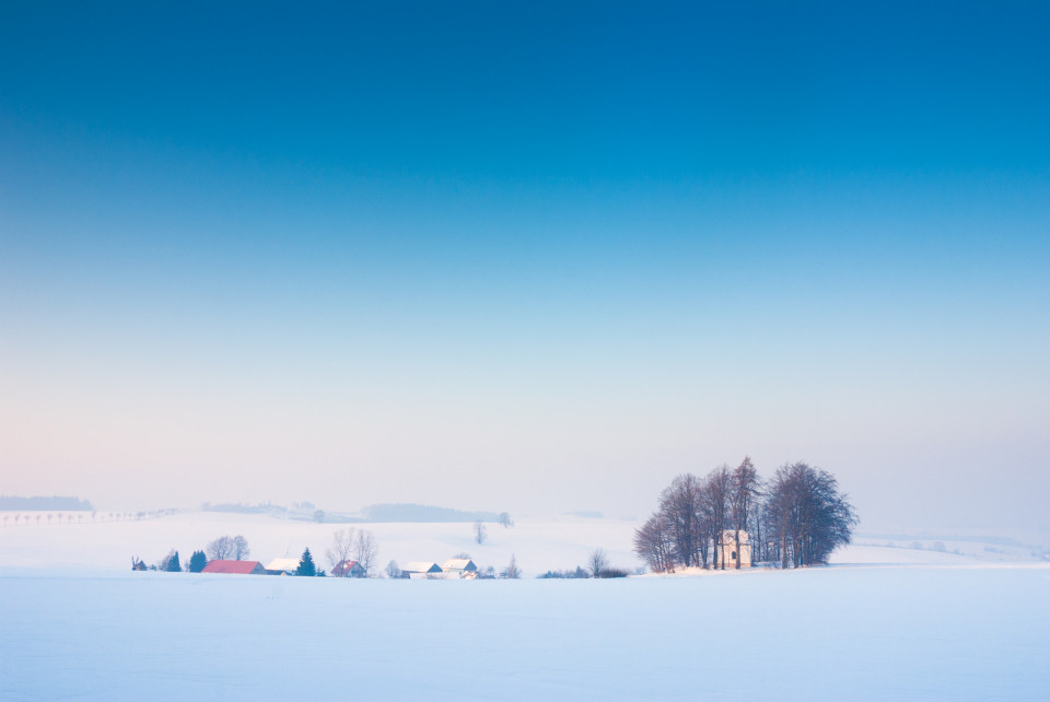 Winterlandschaft bei Reichstädt