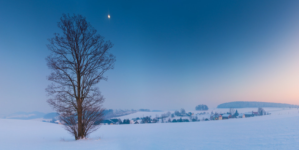 Winterlandschaft bei Reichstädt