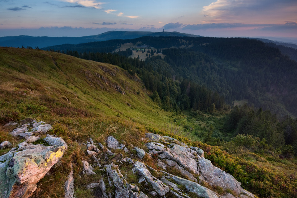 Blick vom Herzogenhorn zum Feldberg