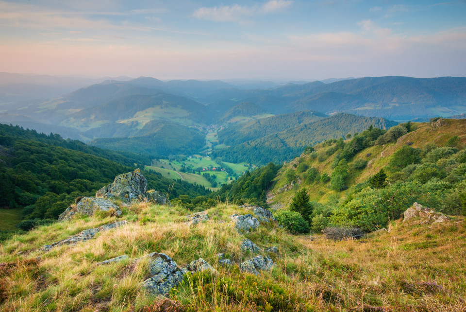 Wiesentalblick am Belchen