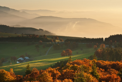 Inversionswetterlage am Schauinsland