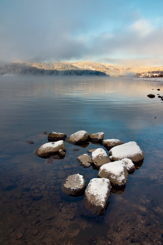 Wintermorgen am Schluchsee