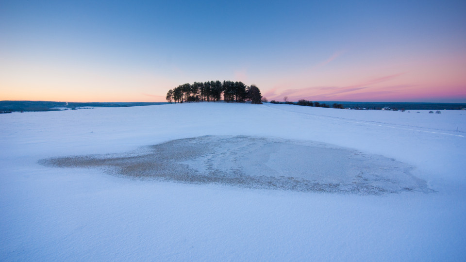 Winterlandschaft bei Löffingen