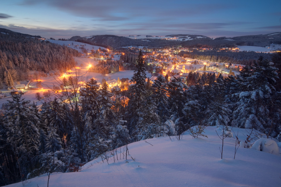 Hinterzarten unter 70cm Schnee