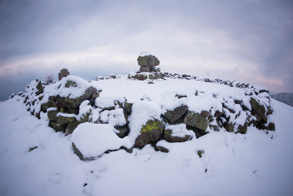 Märzschnee auf dem Hinterwaldkopf