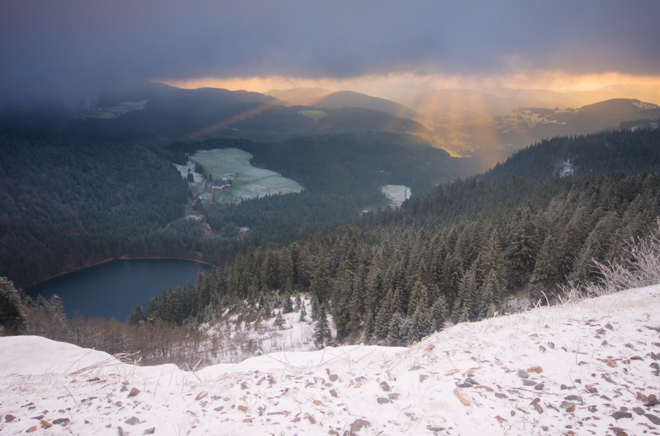 Aprilwetter am Feldberg