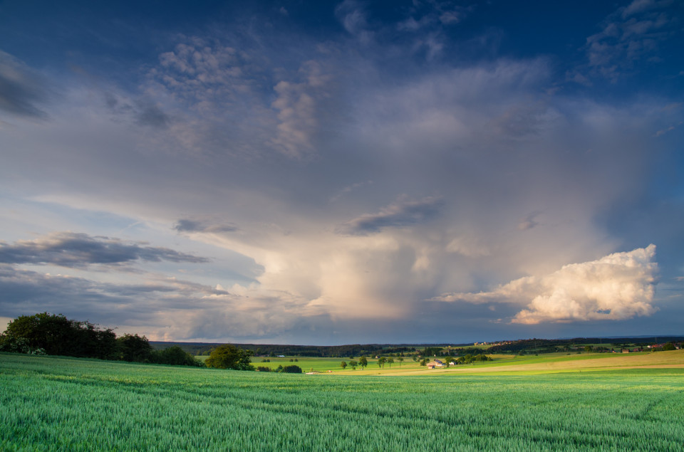 Quellwolken bei Löffingen