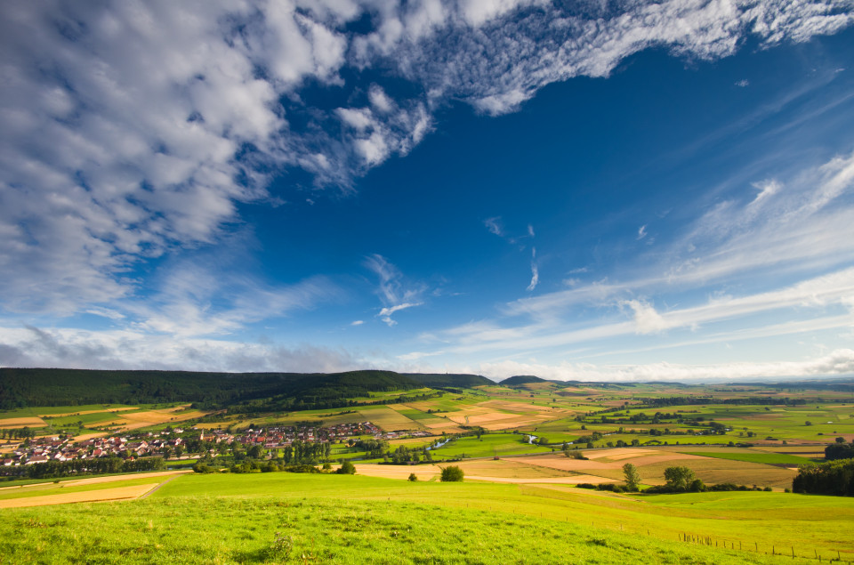 Aussicht vom Wartenberg bei Geisingen