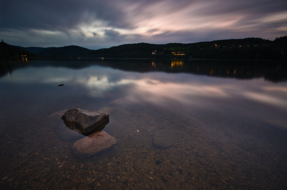 Abenddämmerung am Titisee