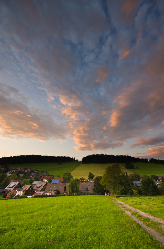 Abendstimmung am Wirbstein bei Breitnau