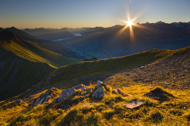 Sonnenaufgang am Hohniesen