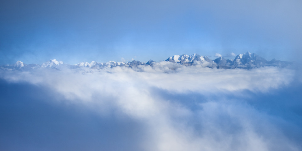 Über den Wolken am Mäggisserenhorn