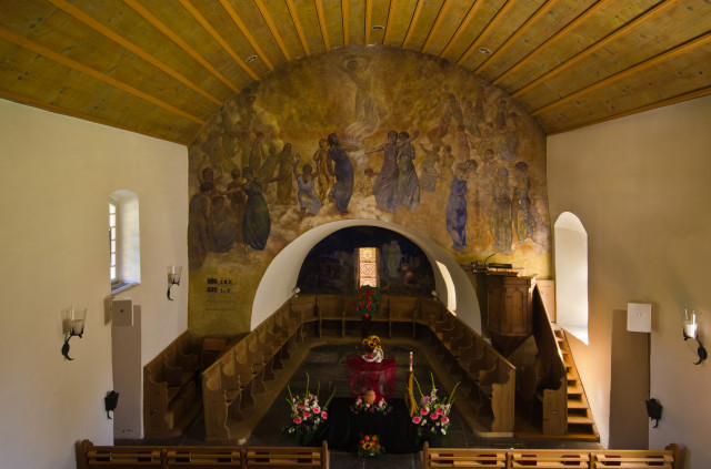 In der Kirche Diemtigen