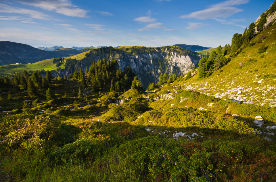 Auf dem Weg vom Seebergsee zum Seehorn