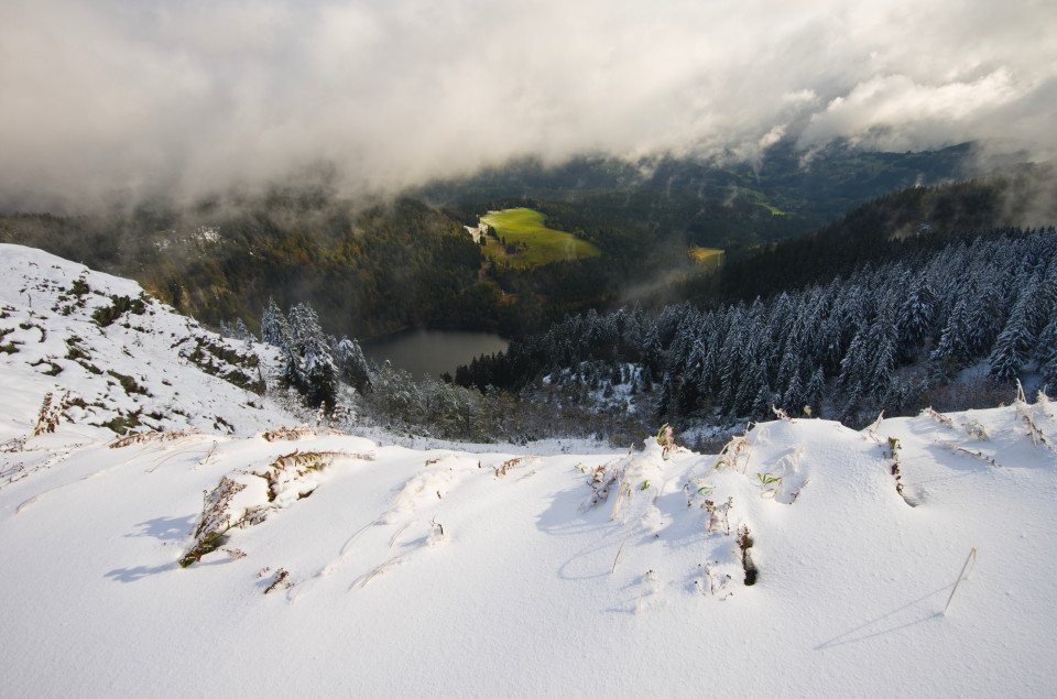 Wintereinbruch am Feldberg