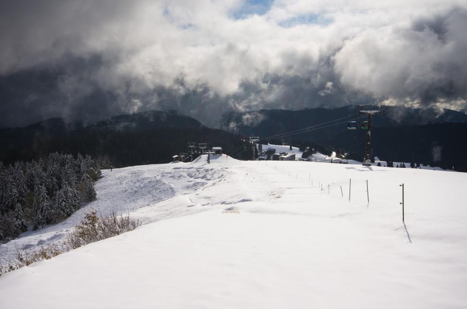 Wintereinbruch am Feldberg