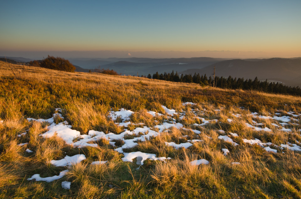 Herbstabend auf dem Herzogenhorn