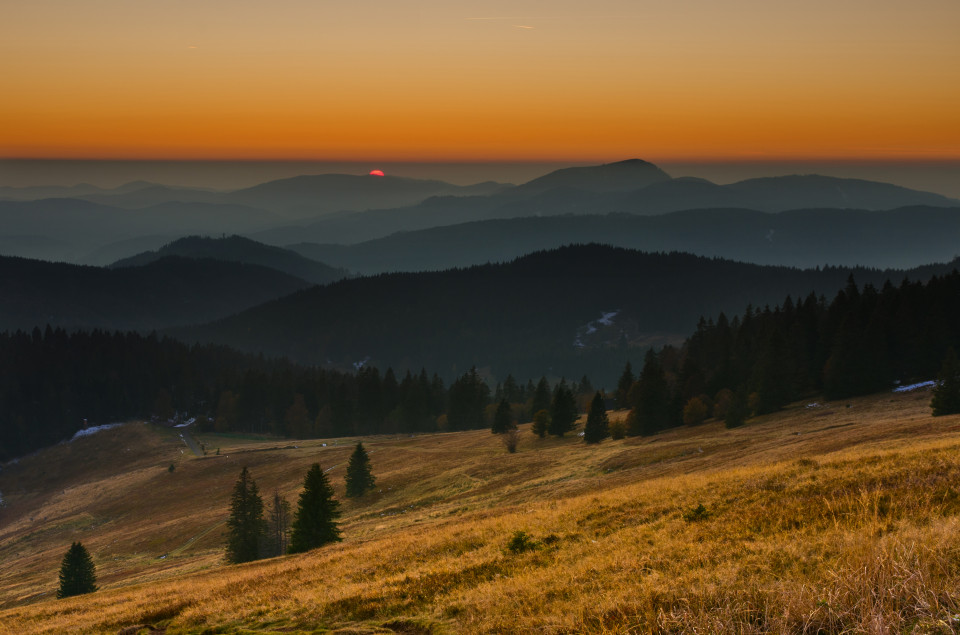 Herbstabend auf dem Herzogenhorn