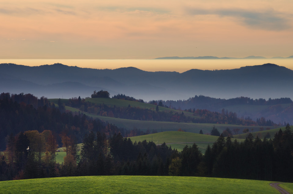 Herbstlandschaft bei St. Märgen