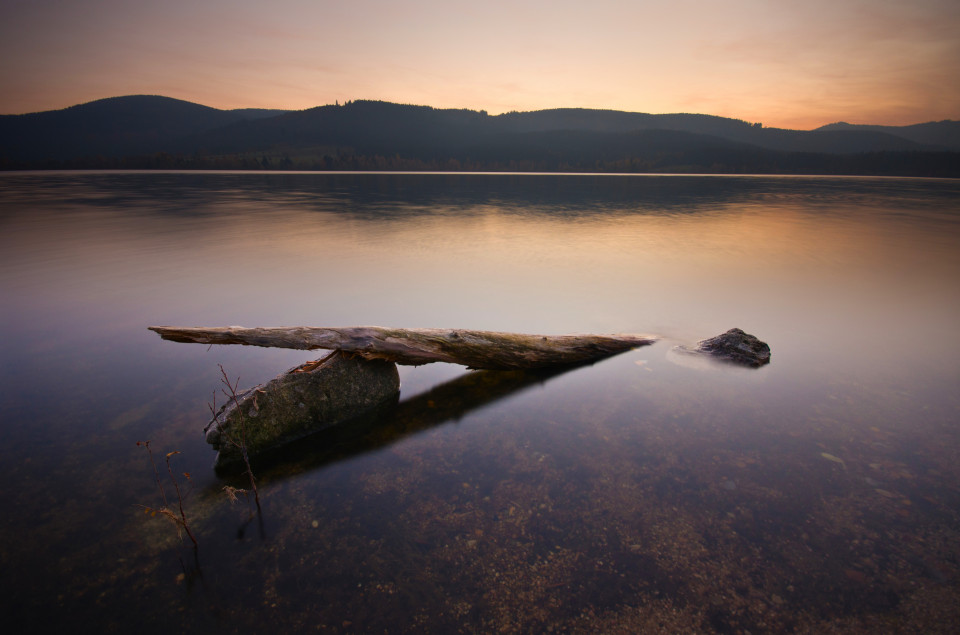 Abenddämmerung am Schluchsee