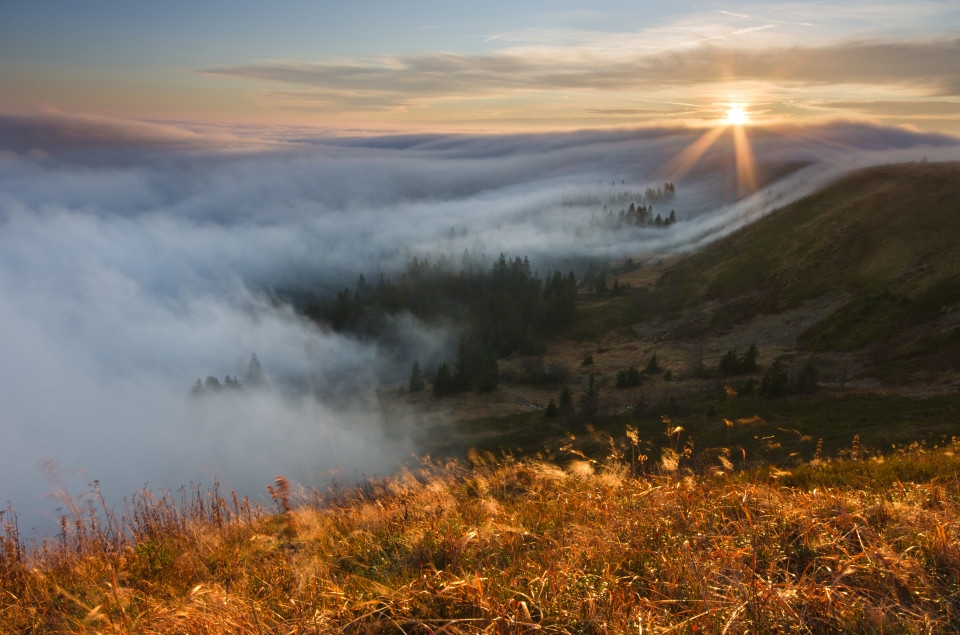 Feldberg über den Wolken