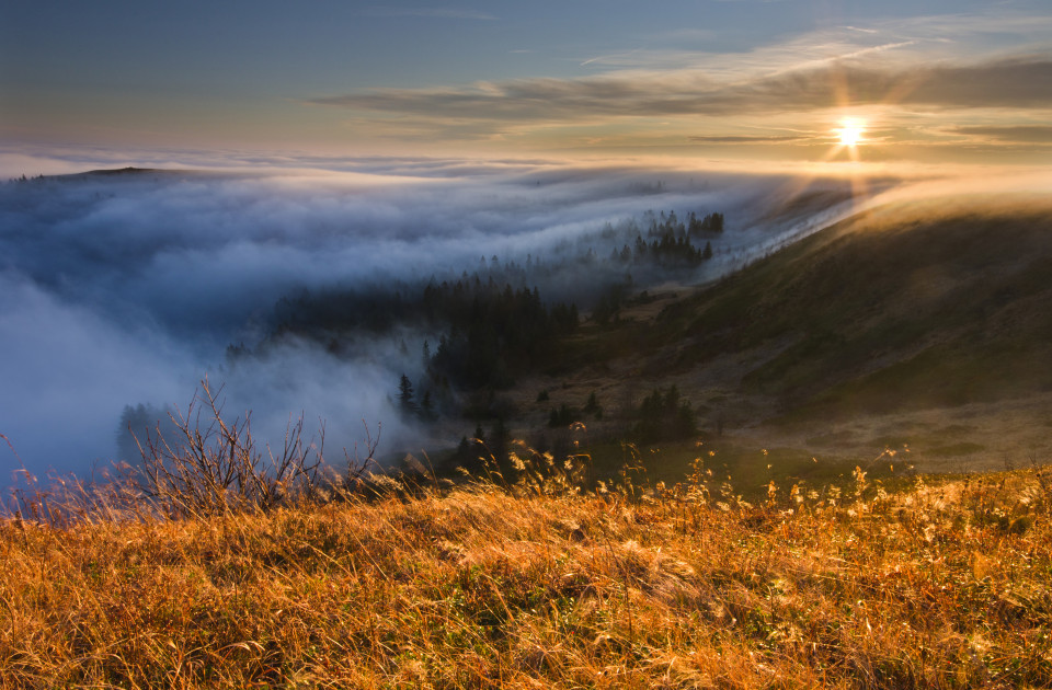 Feldberg über den Wolken