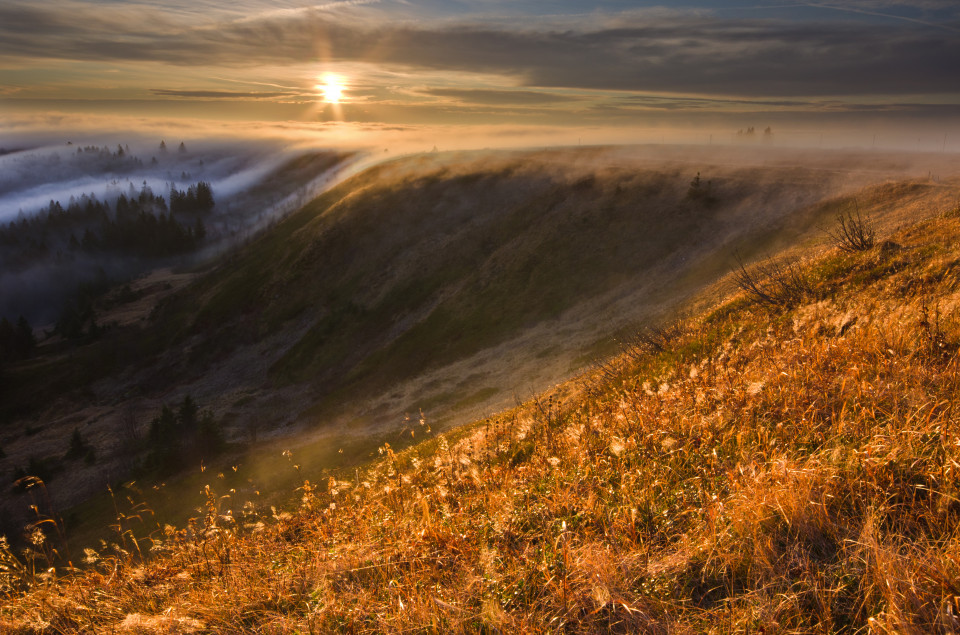 Feldberg über den Wolken